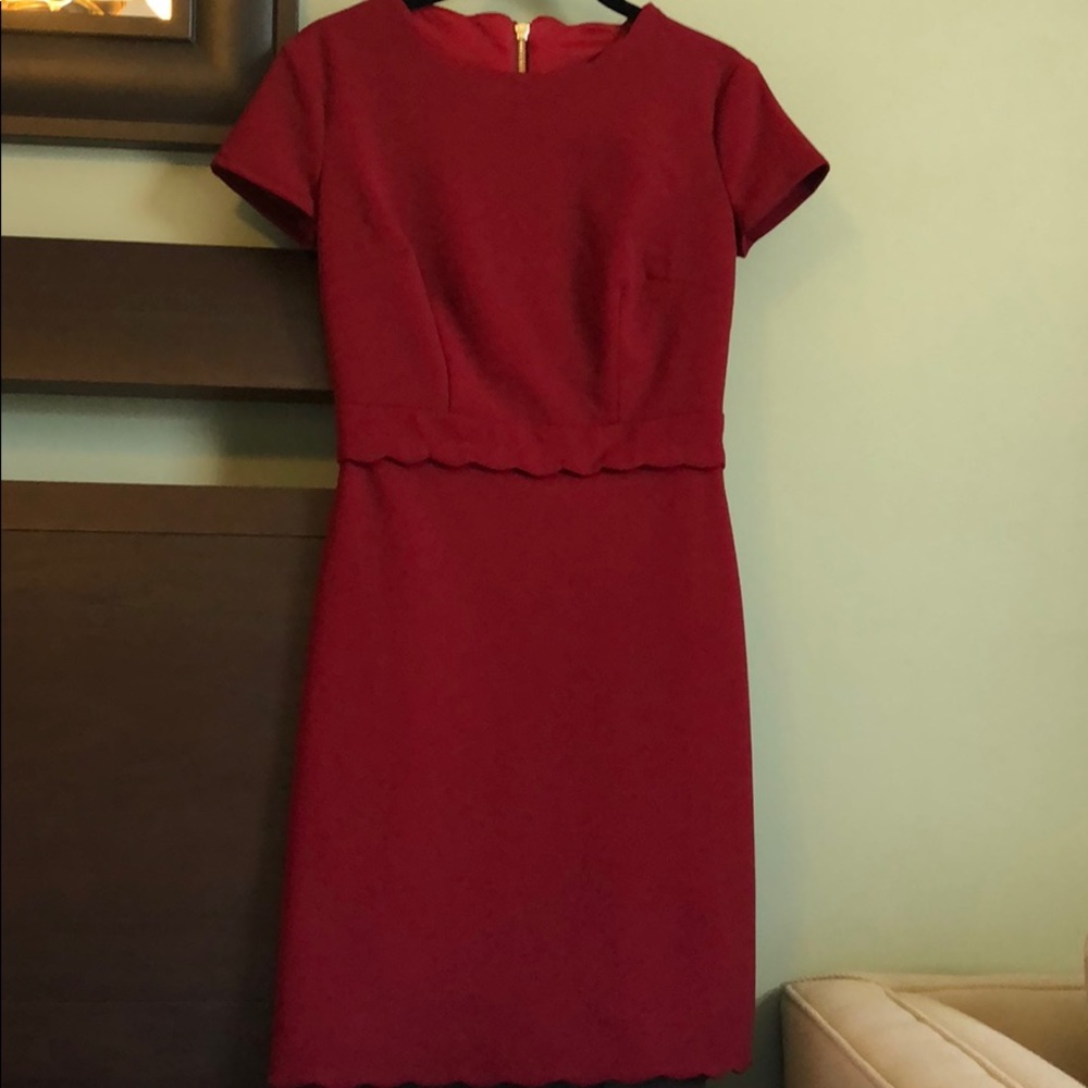 B. Darlin Scalloped Junior Dress